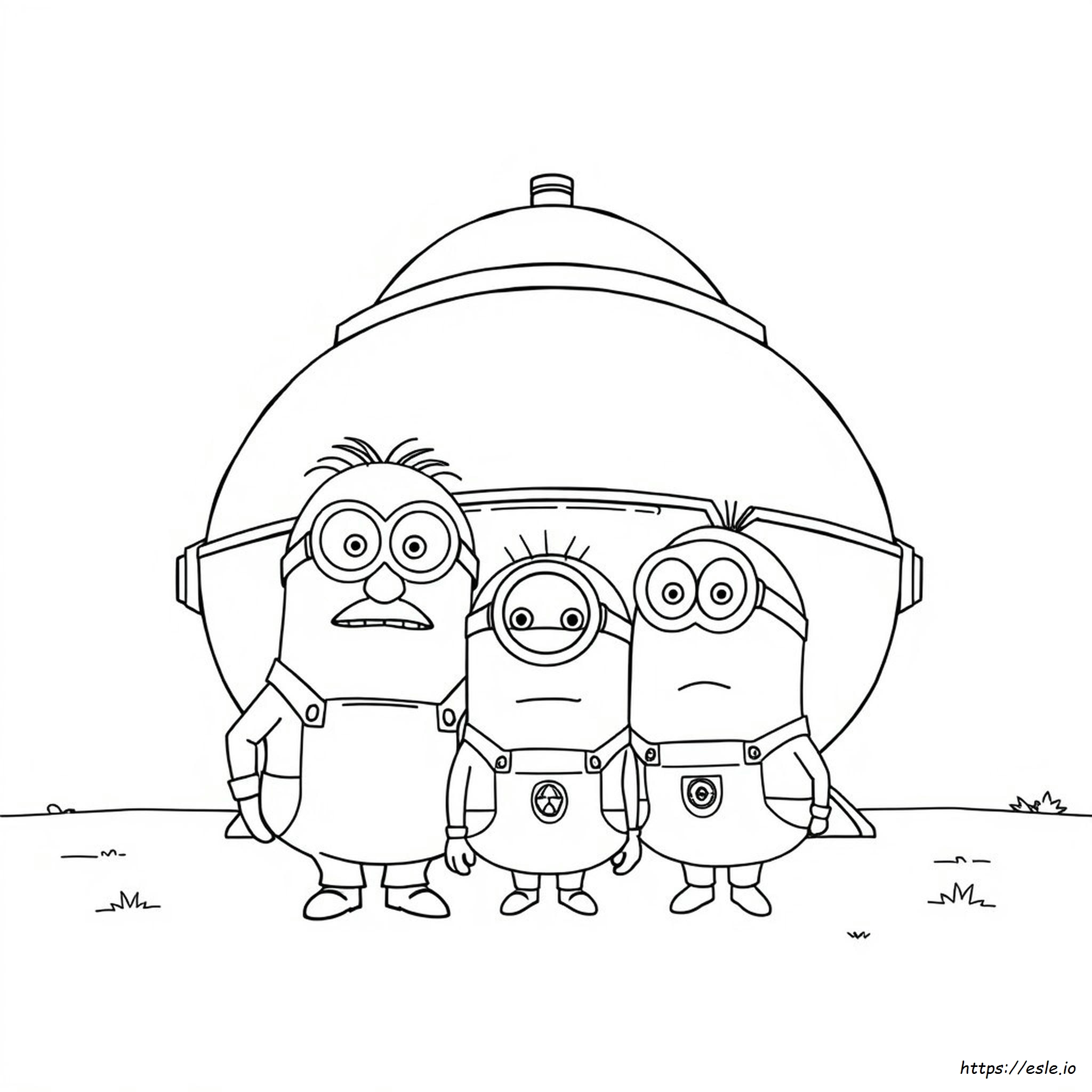 Dibujos Para Colorear De Mi Villano Favorito - Gratis