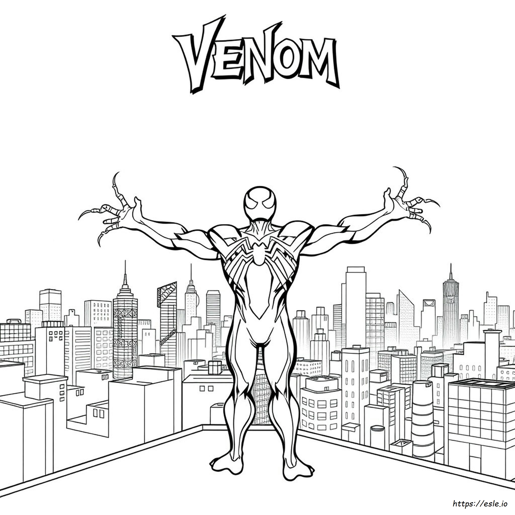 Coloriages Miles Morales Venom