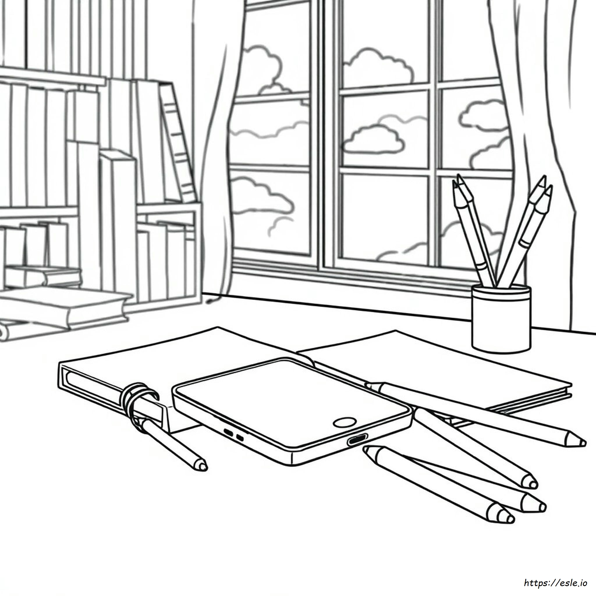 Smart Phone Phone Coloring Pages