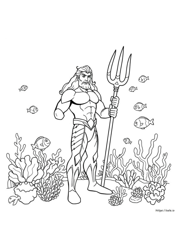 Coloriages Aquaman