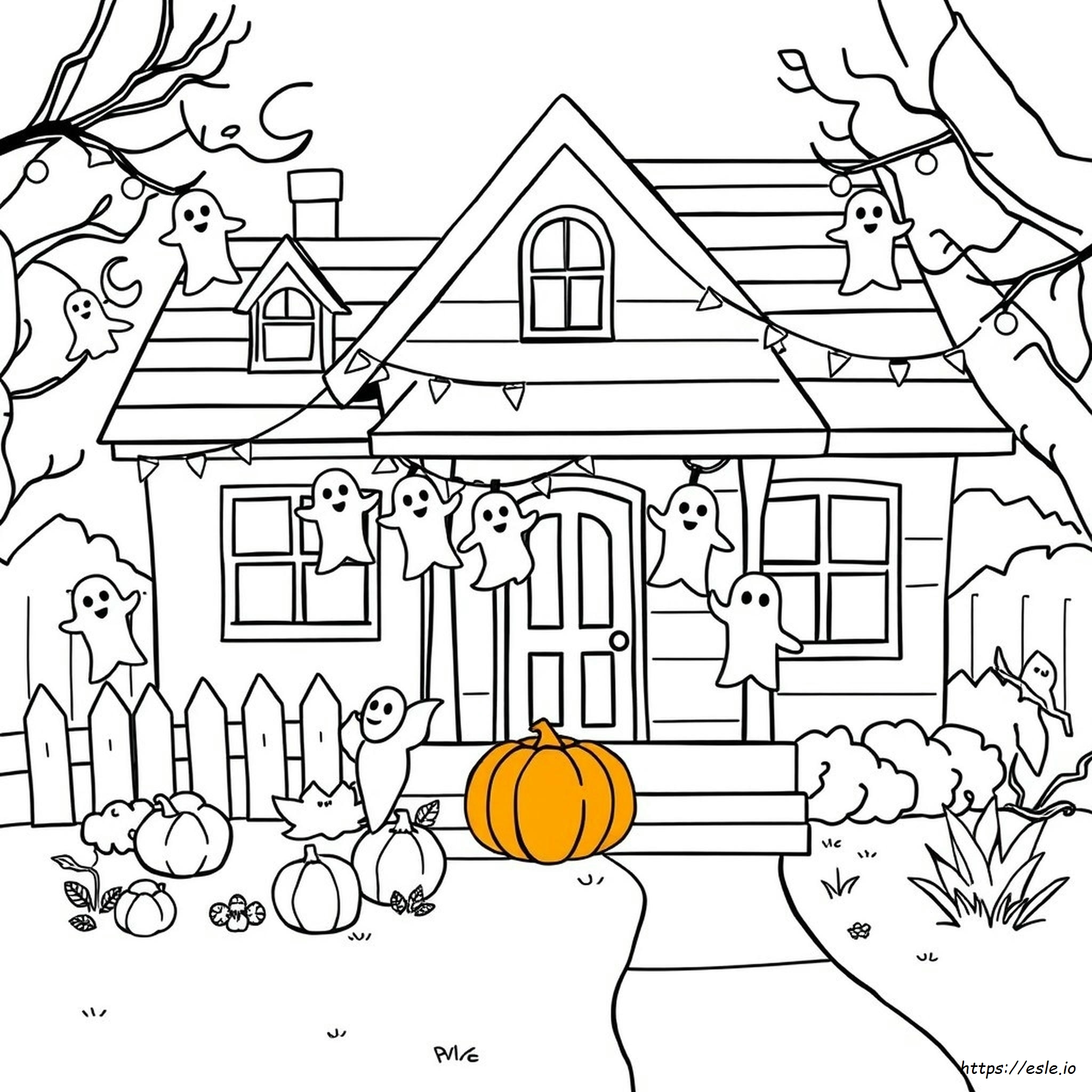 Free Coloring Pages Of Halloween