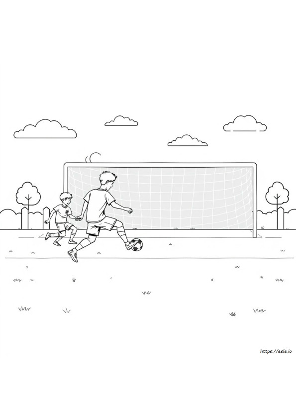 Socer Coloring Pages