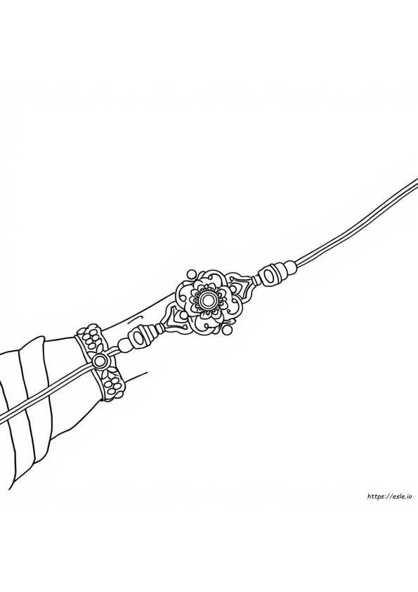 Rakhi Ausmalbilder
