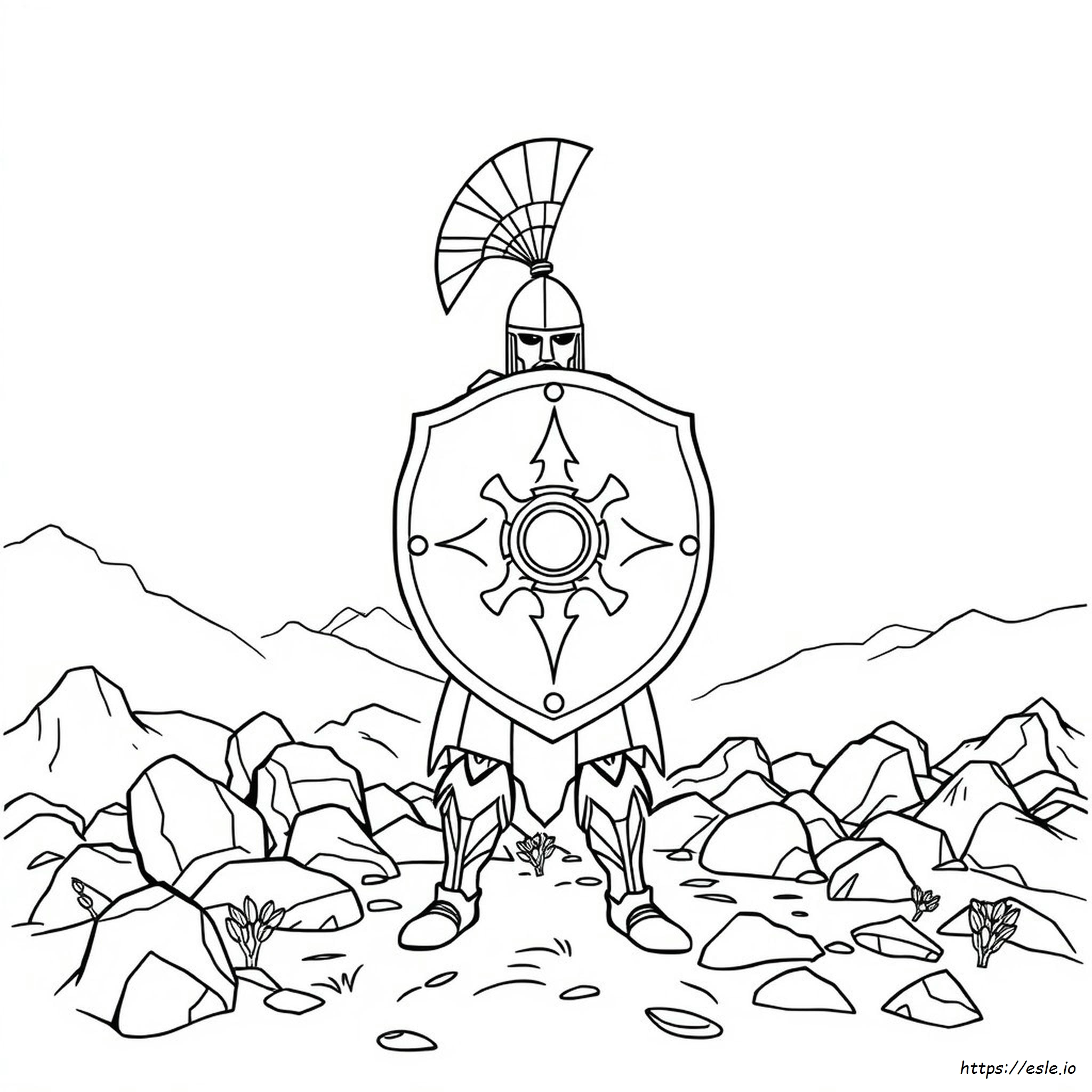 How To Color A Shield