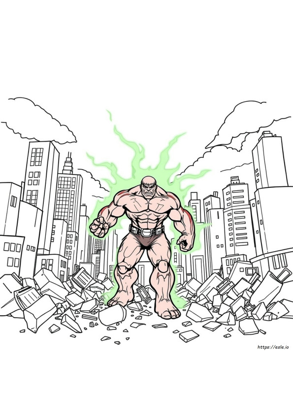 Avengers Hulk Rosu Desene De Colorat Hulk