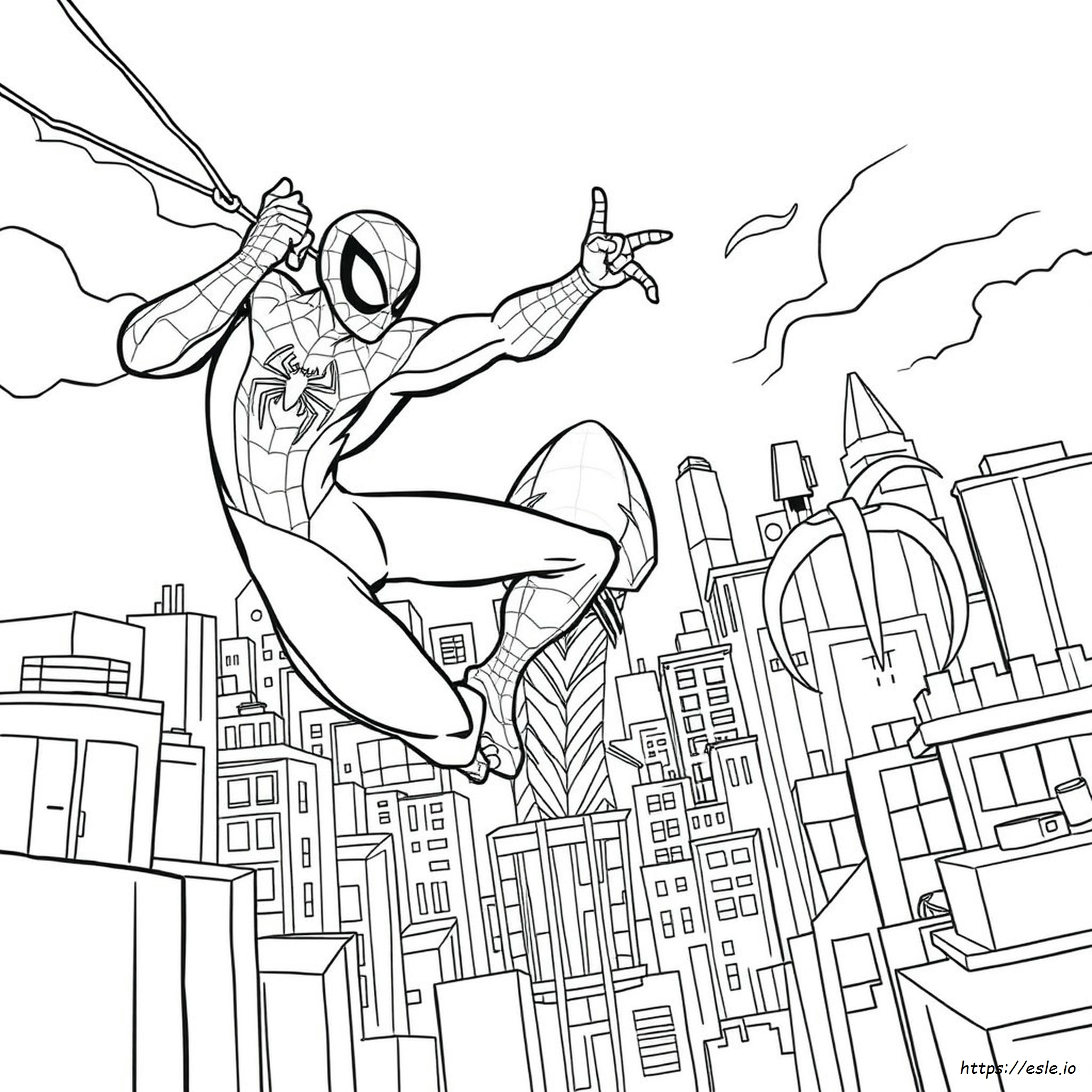 Spiderman Vs Carnage Coloring Pages