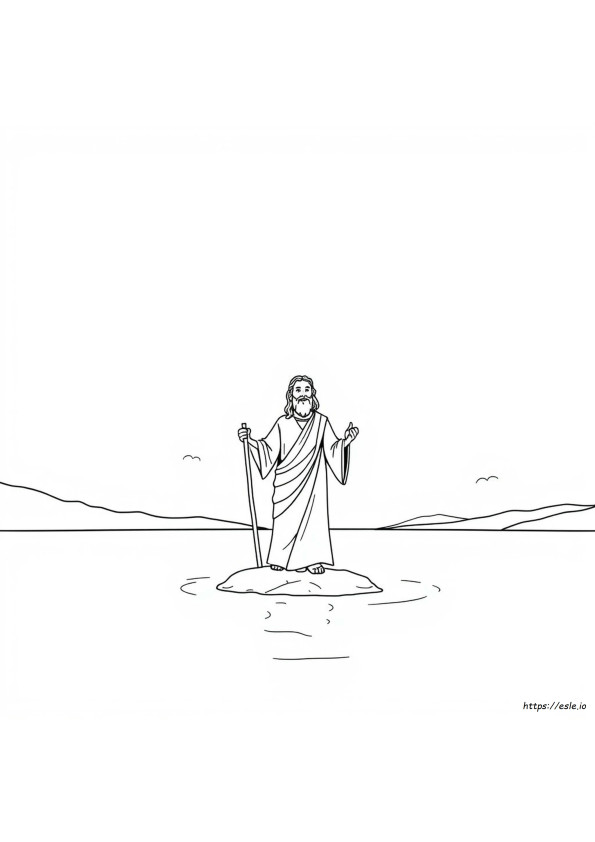 Imagini De Colorat Cu Iisus
