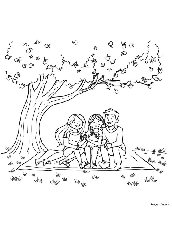 Pagina Da Colorare Con La F Di Famiglia