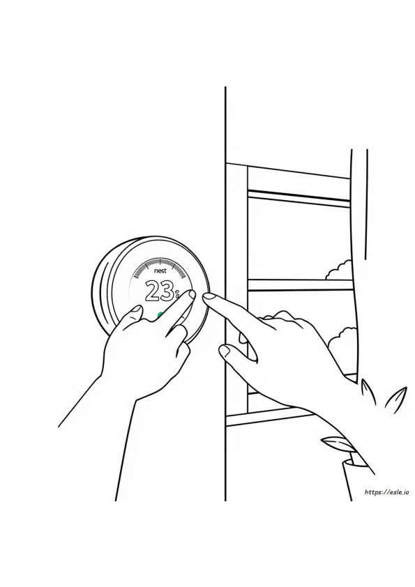 Change Background Color On Nest Thermostat