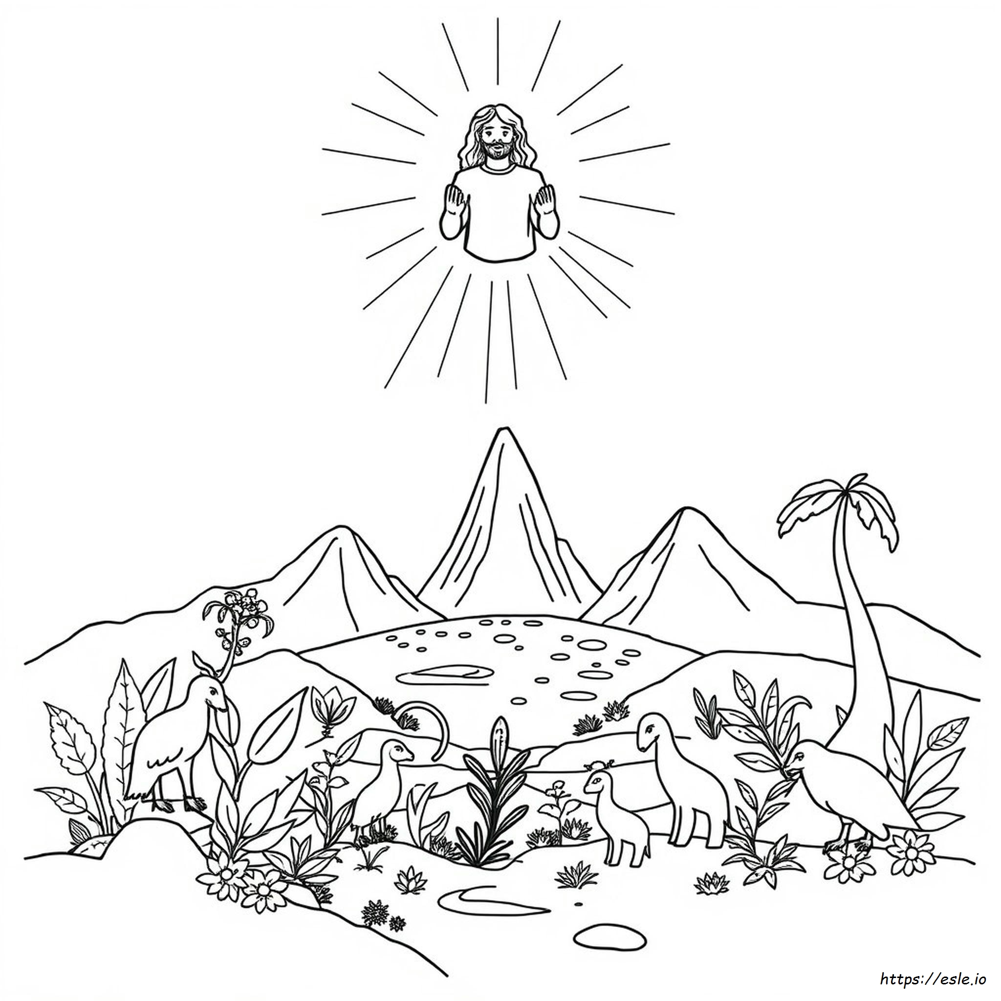 Bible Coloring Paint By Number