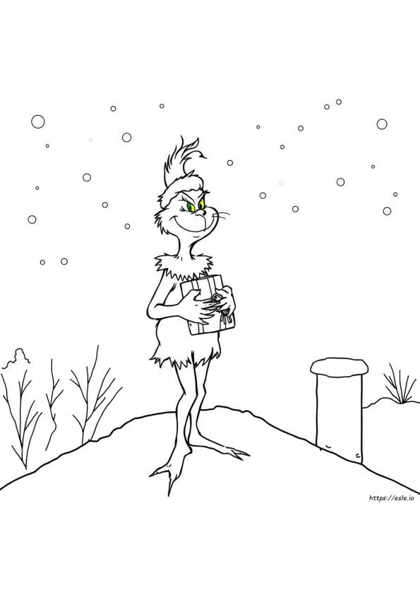 The Grinch Coloring Pages For Adults