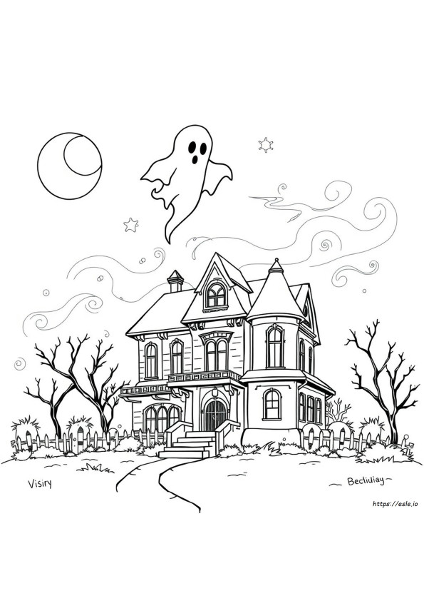 Paranormal Coloring Pages