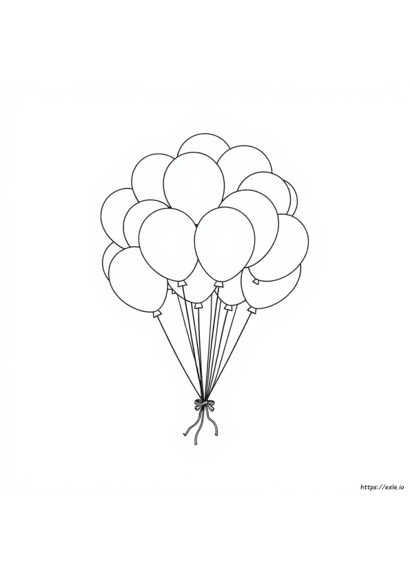 Palloncini Da Colorare
