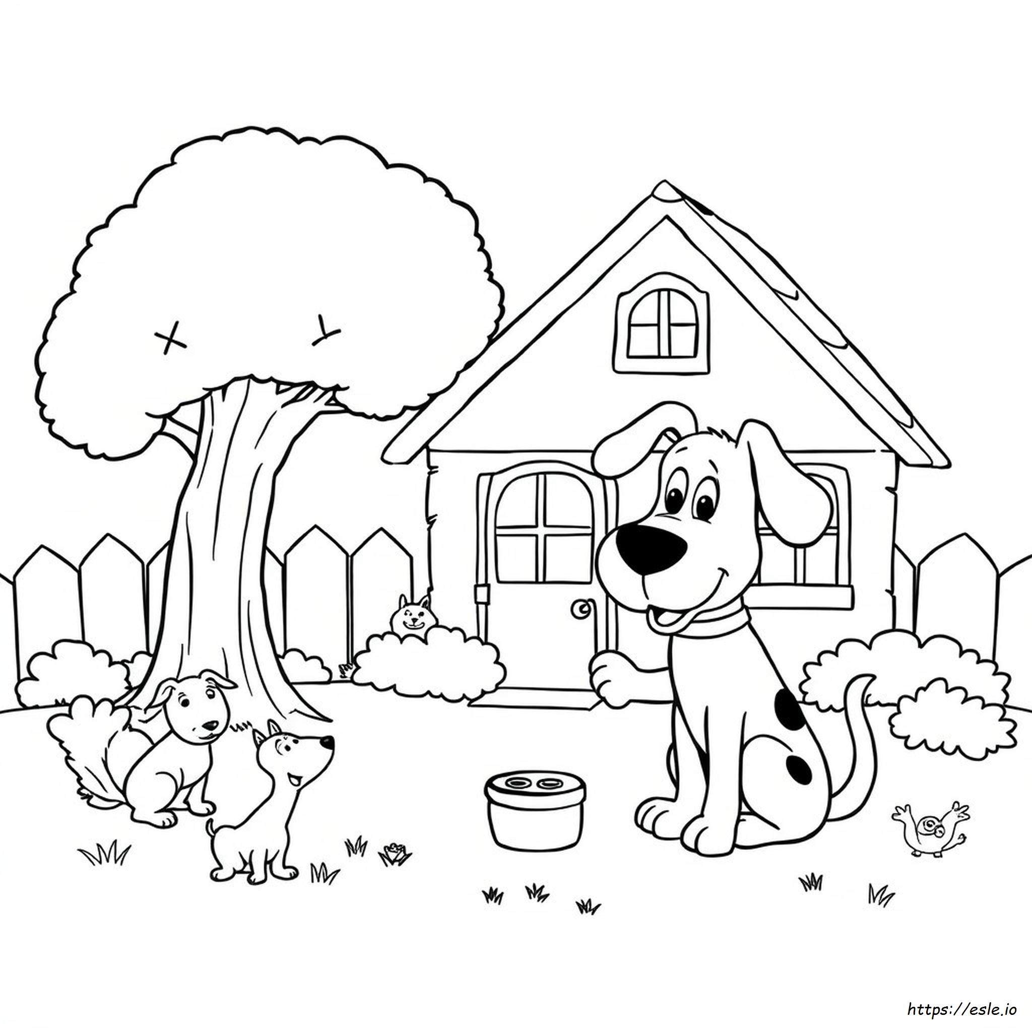 Coloriage Blue's Clues à Imprimer