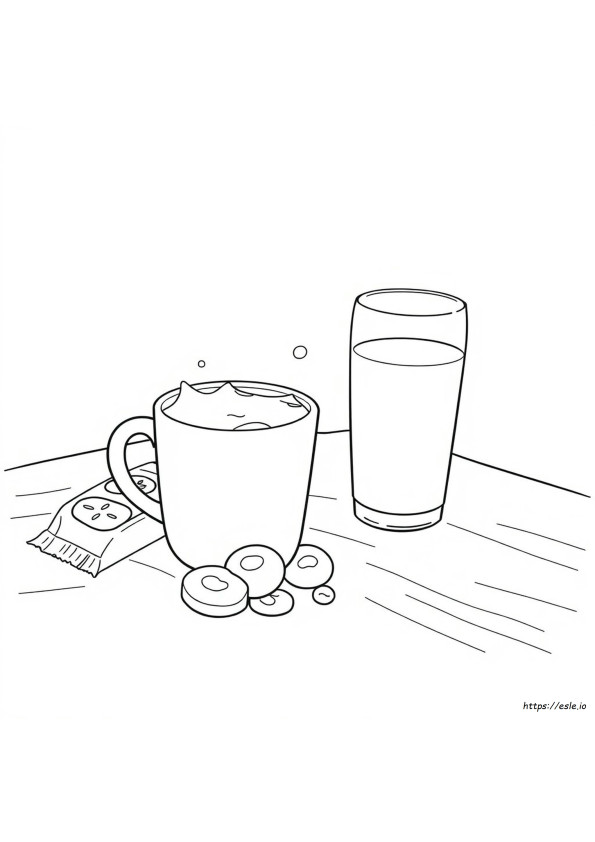 Coloring Pages Of Milk