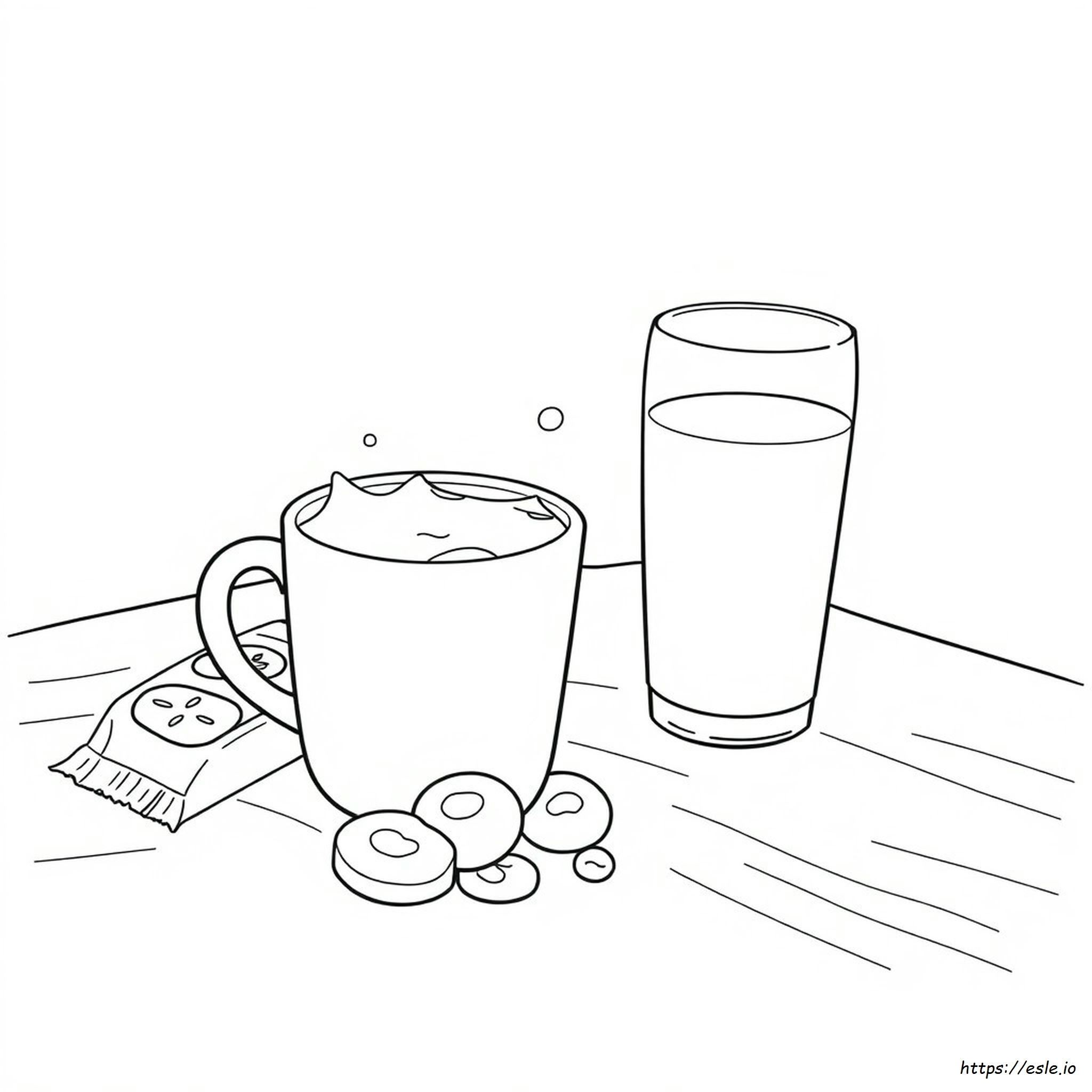 Coloring Pages Of Milk