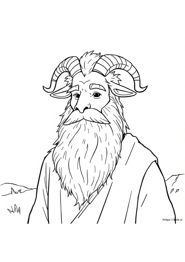 Gray Beard Coloring