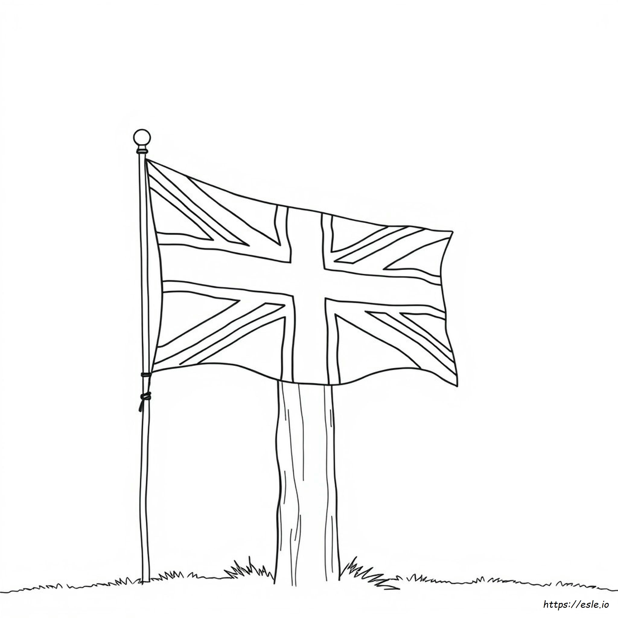 Mewarnai Bendera Union Jack