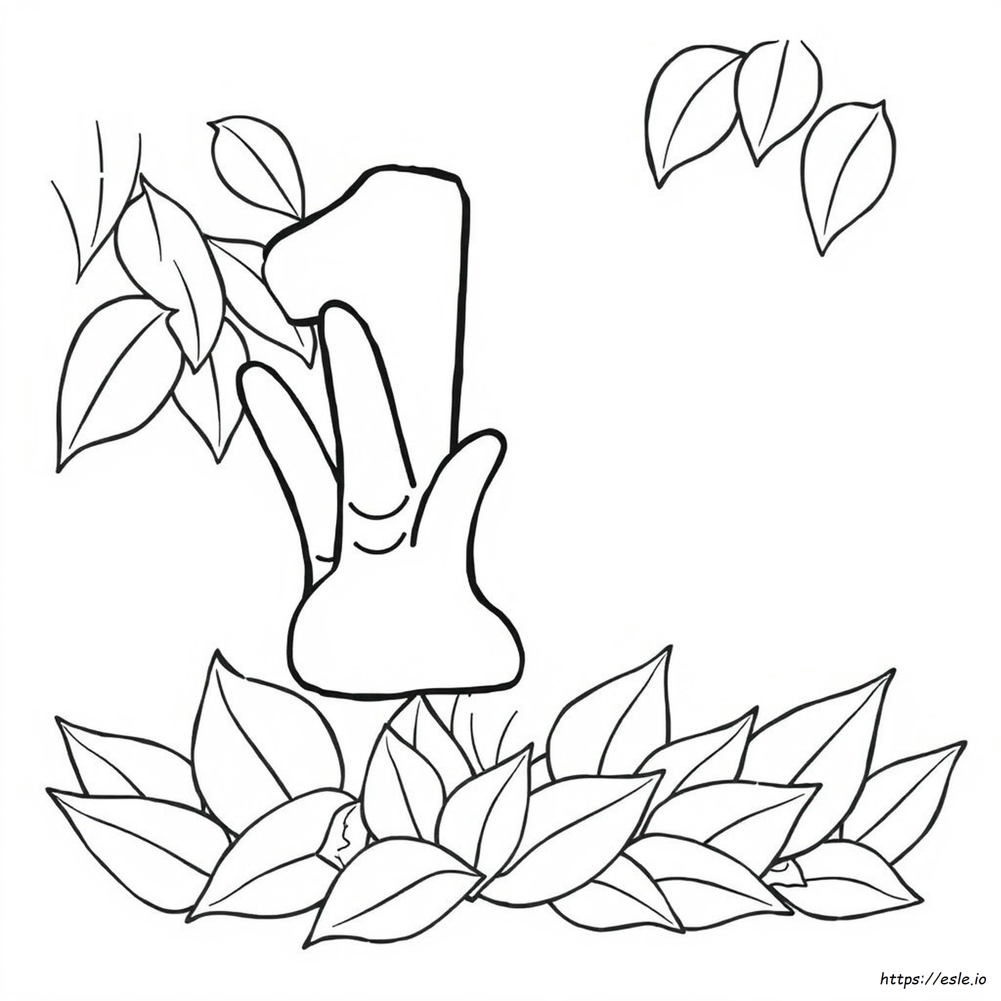Number 1 Coloring Pages For Preschoolers