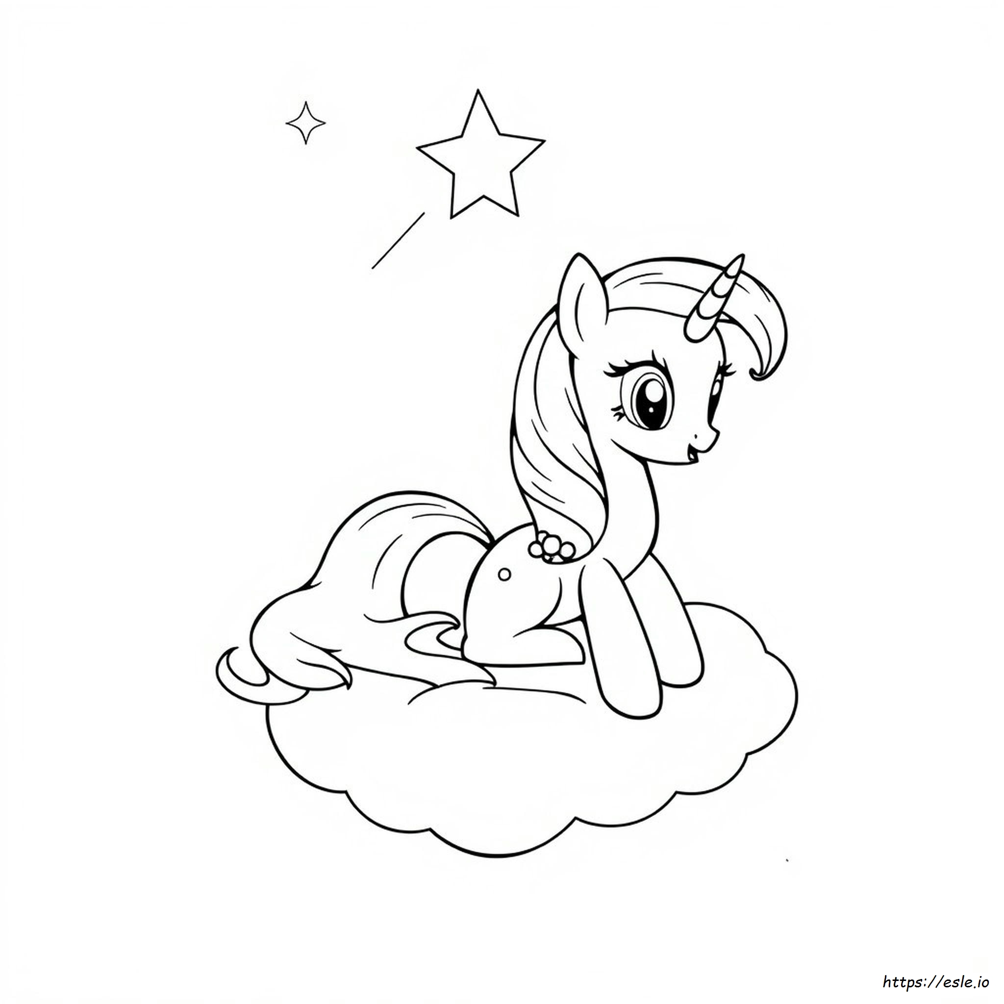 My Little Pony Prinses Kleurplaat - Gratis Printen kleurplaat