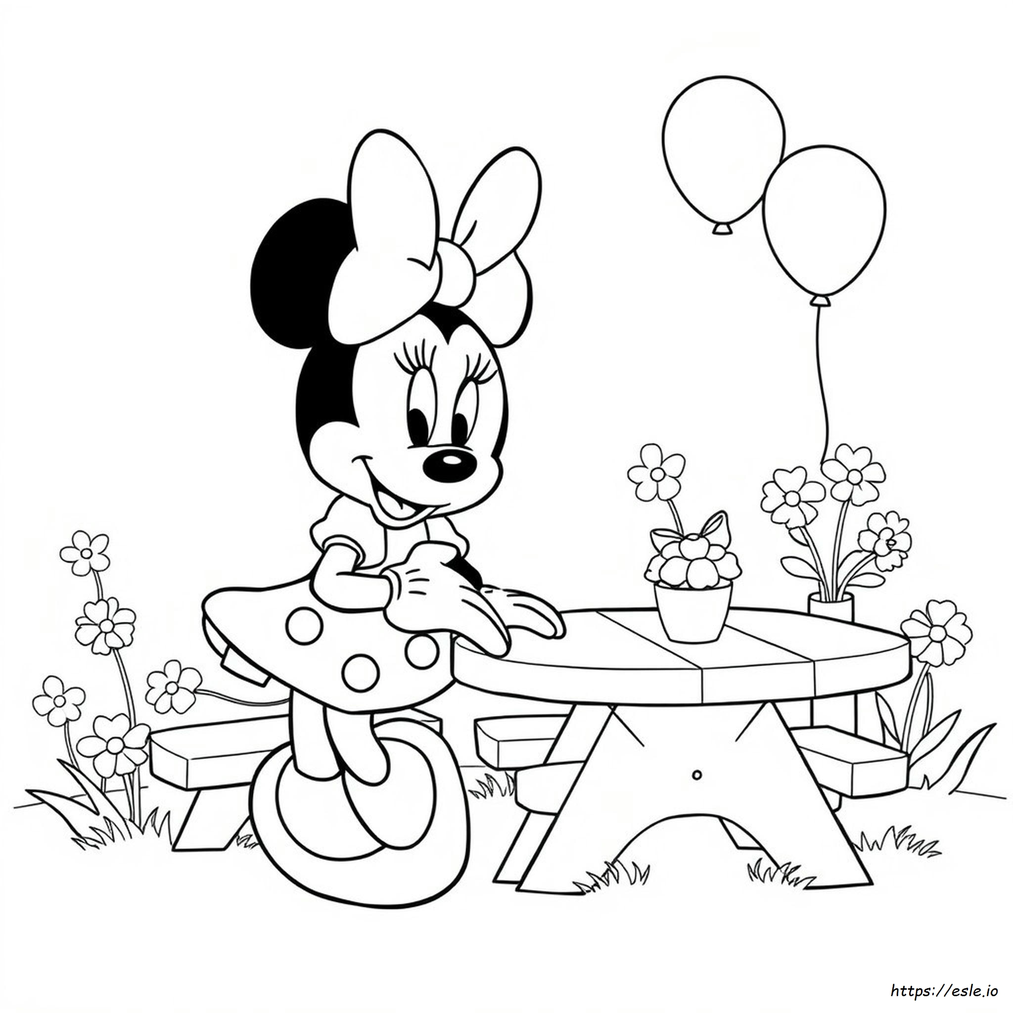 Coloriages Minnie Disney