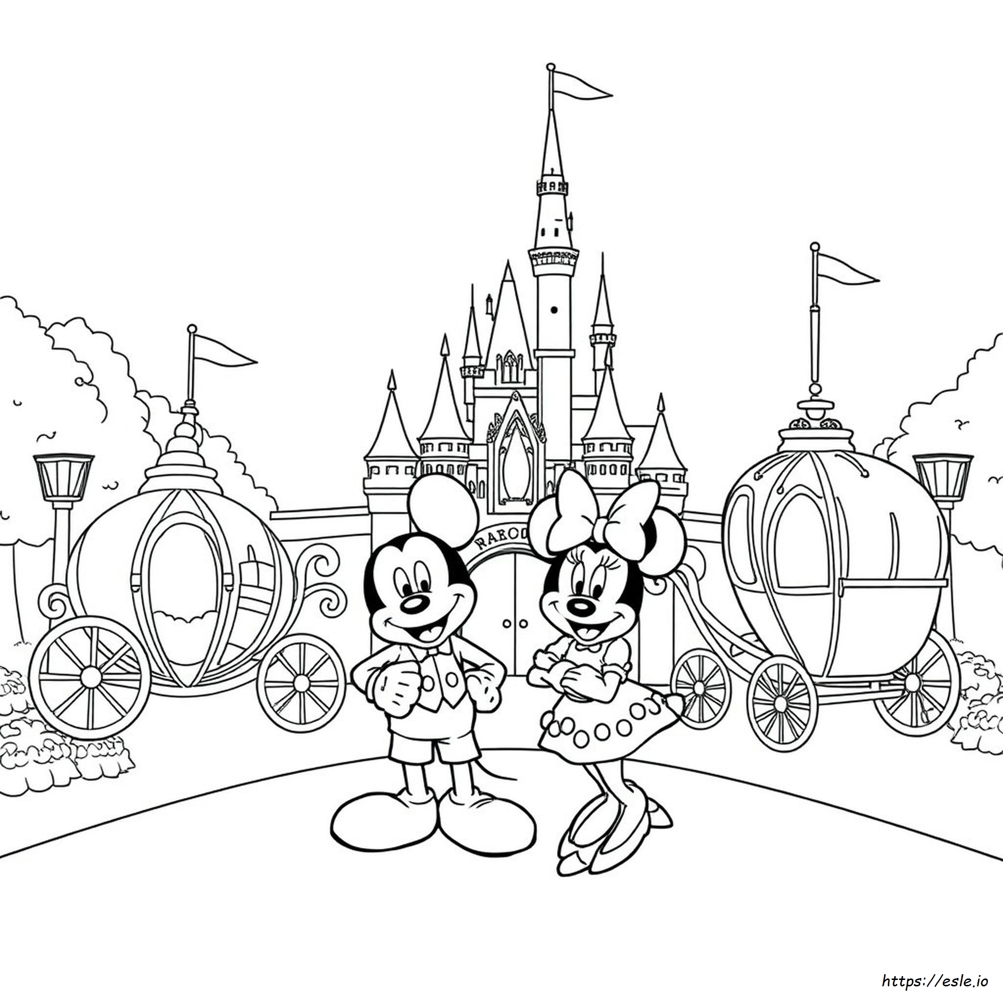 Disney World Coloring Pages Printable