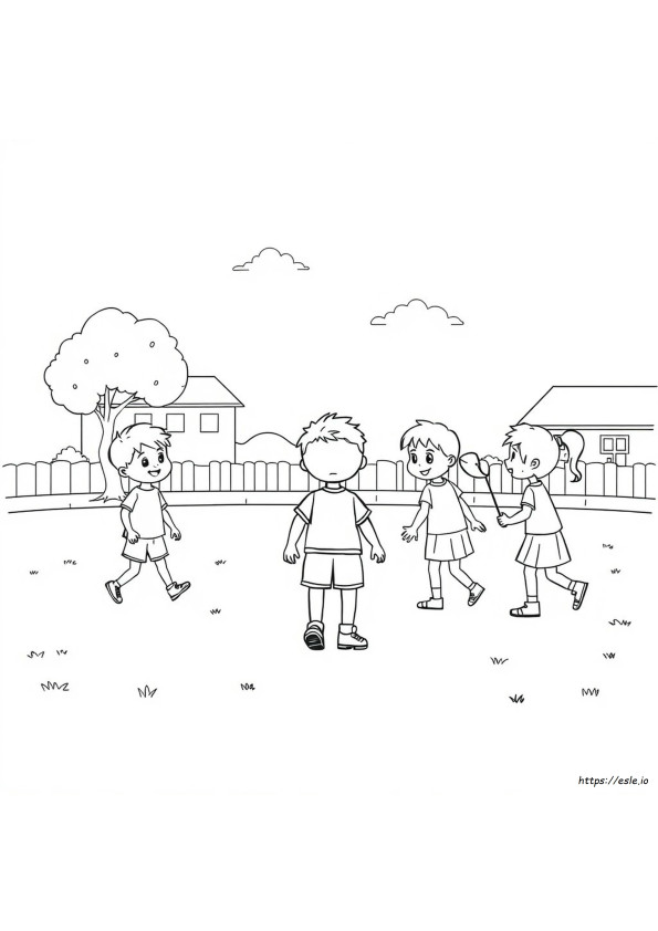 Bullying Coloring Pages
