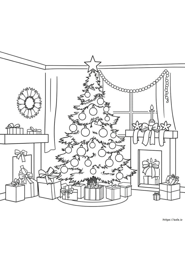 Holiday Traditions Coloring Pages