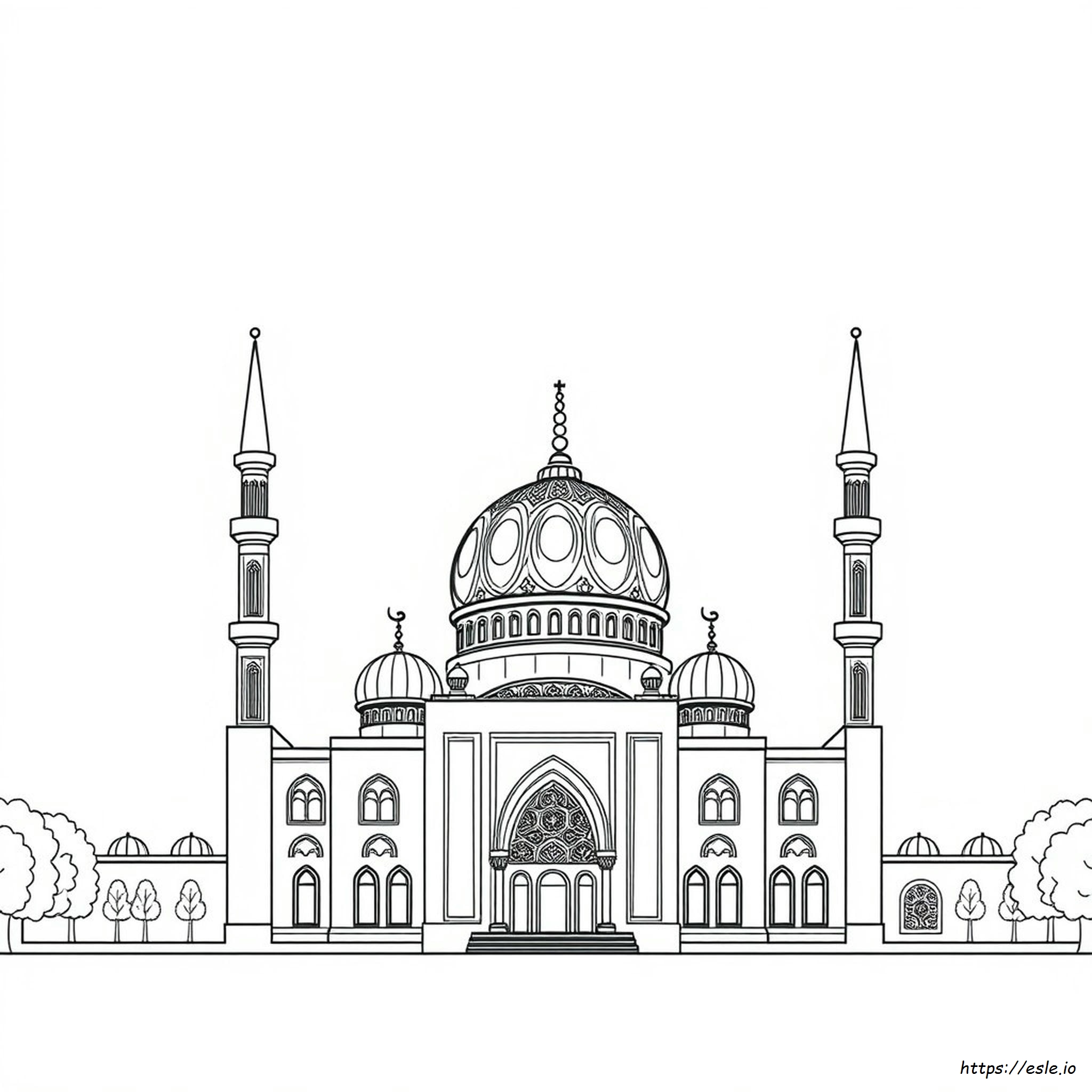 Free Islamic Coloring Pages