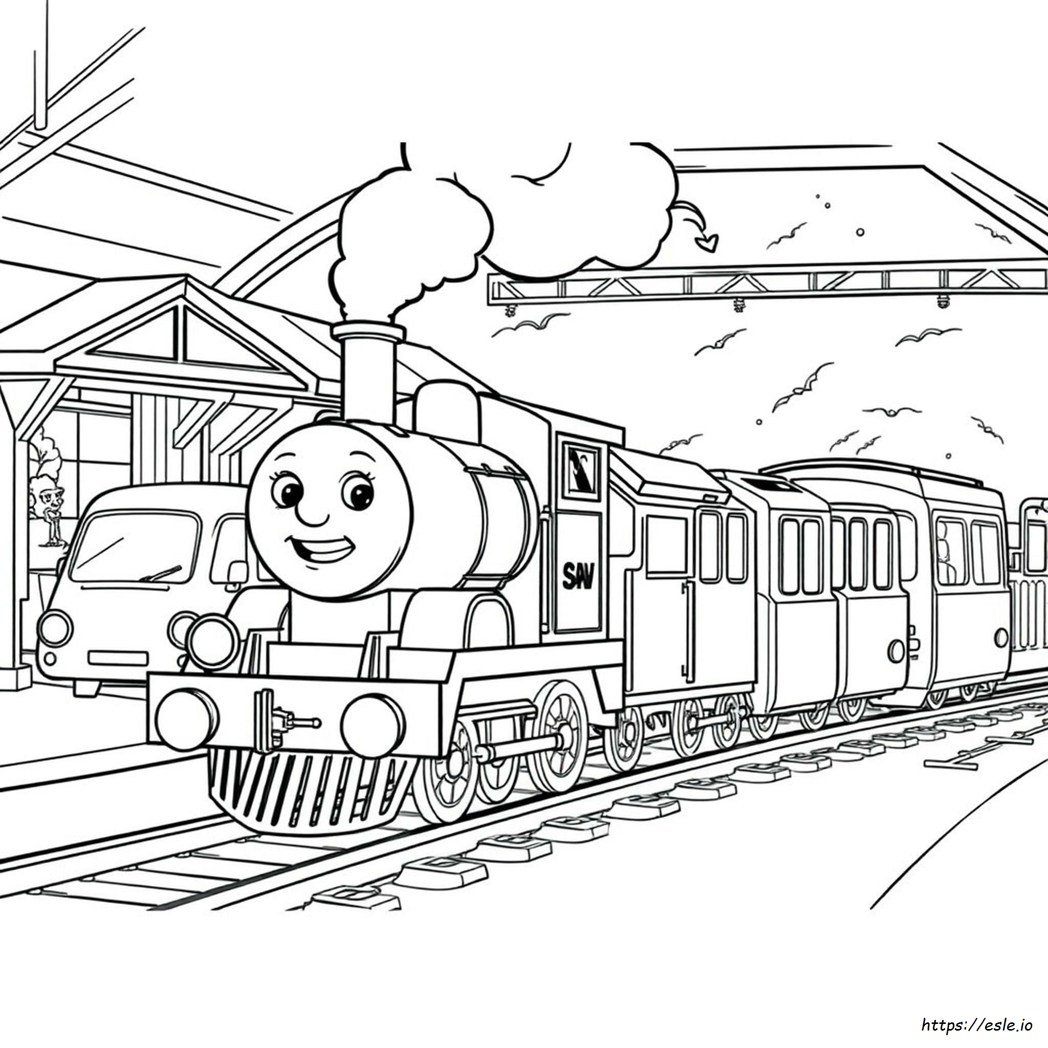 Shawn, O Trem, Para Colorir