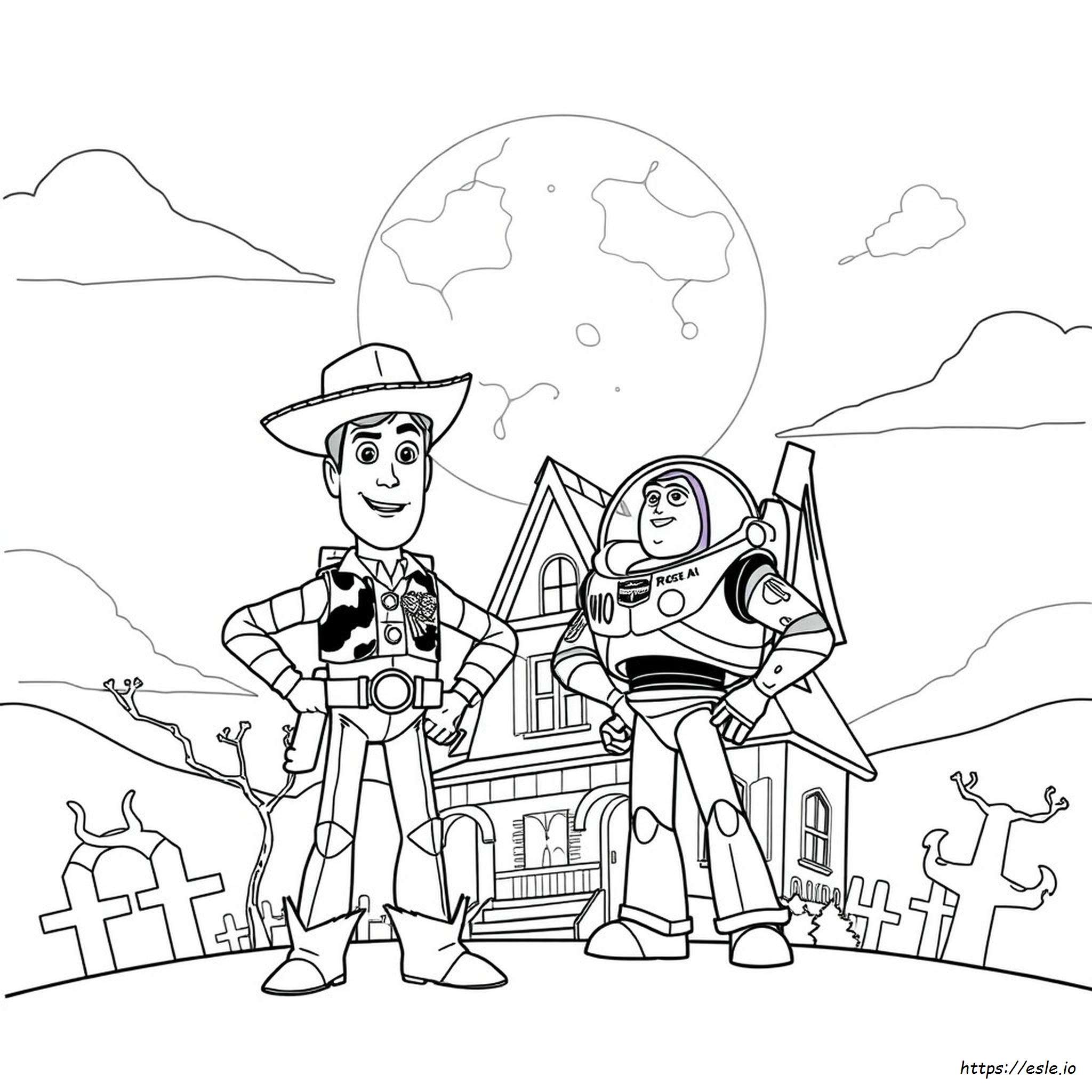 Toy Story Of Terror Coloring Pages