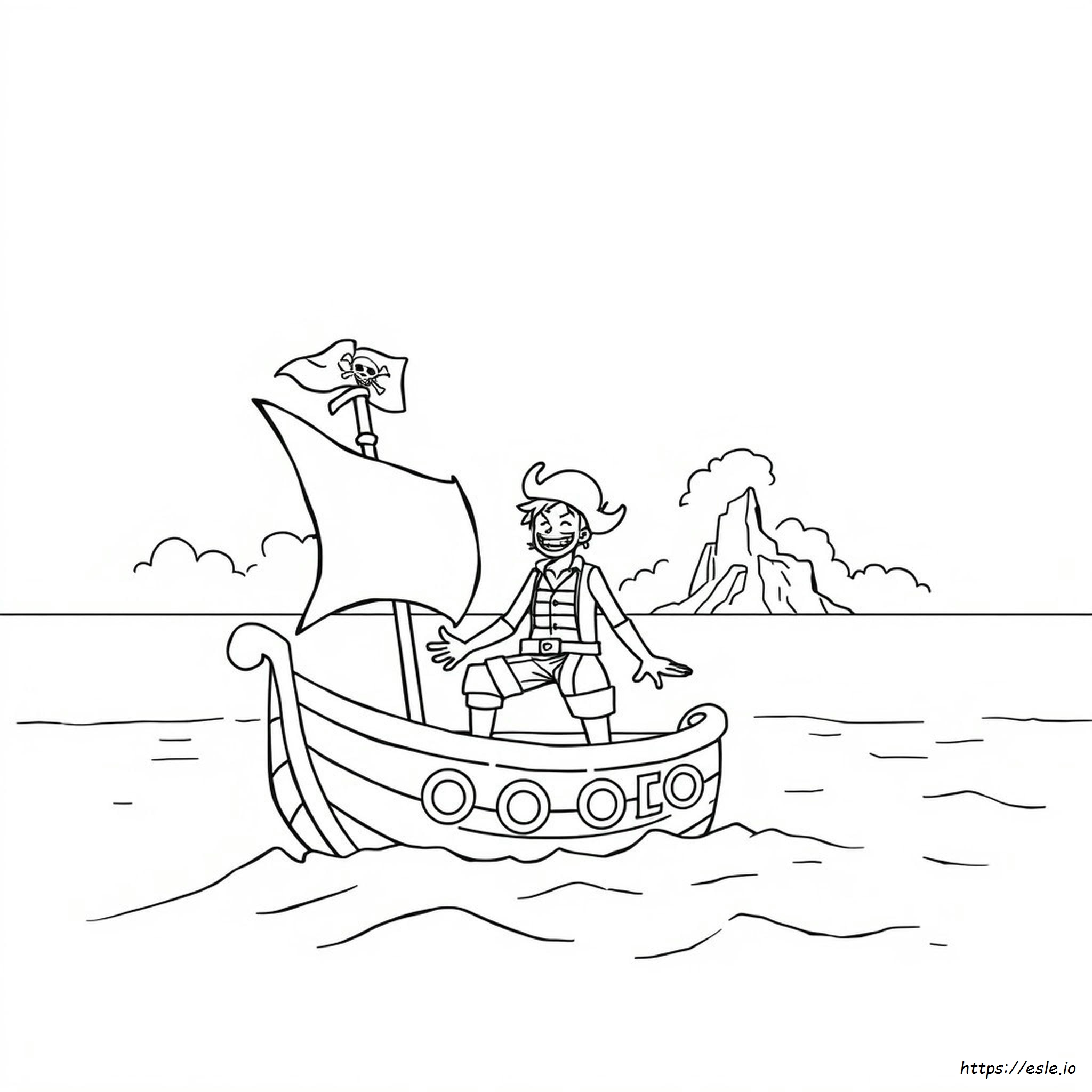 One Piece Colouring Pictures