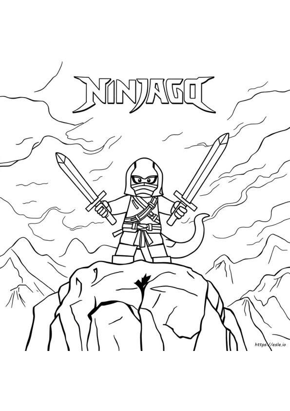 Ninjago Snake Coloring Pages