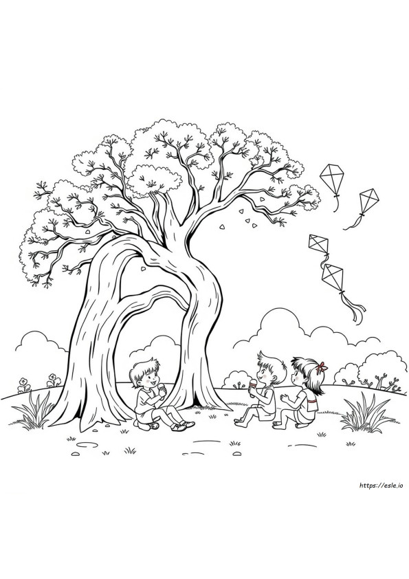 Free Coloring Pages For Kids Summer