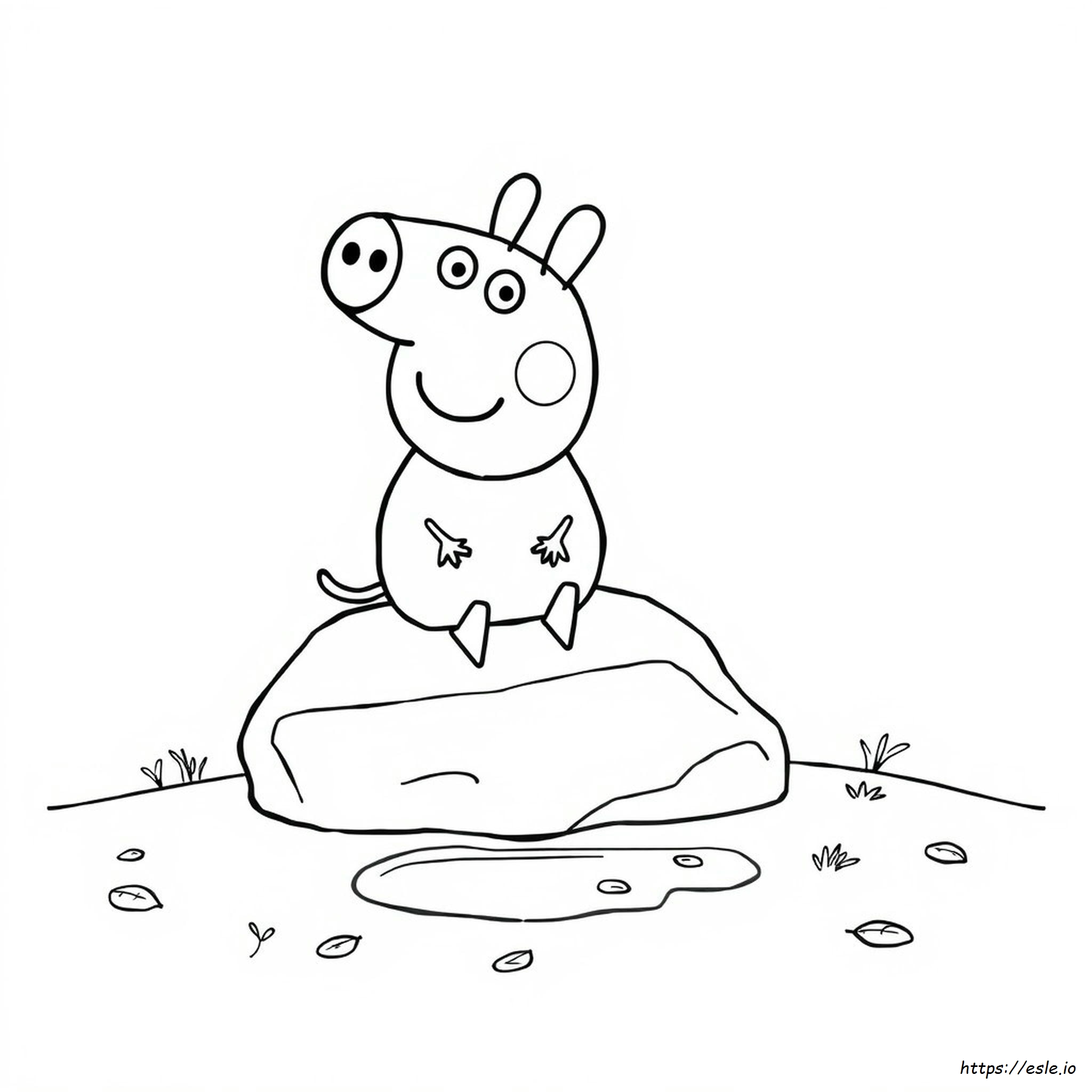 Coloriage Peppa Pig