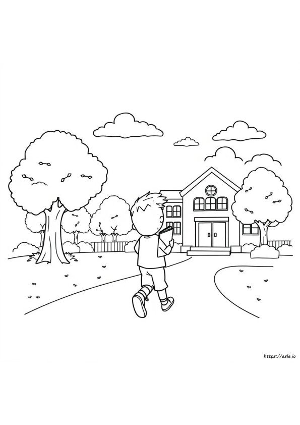 Dibujos Para Colorear En Edad Escolar