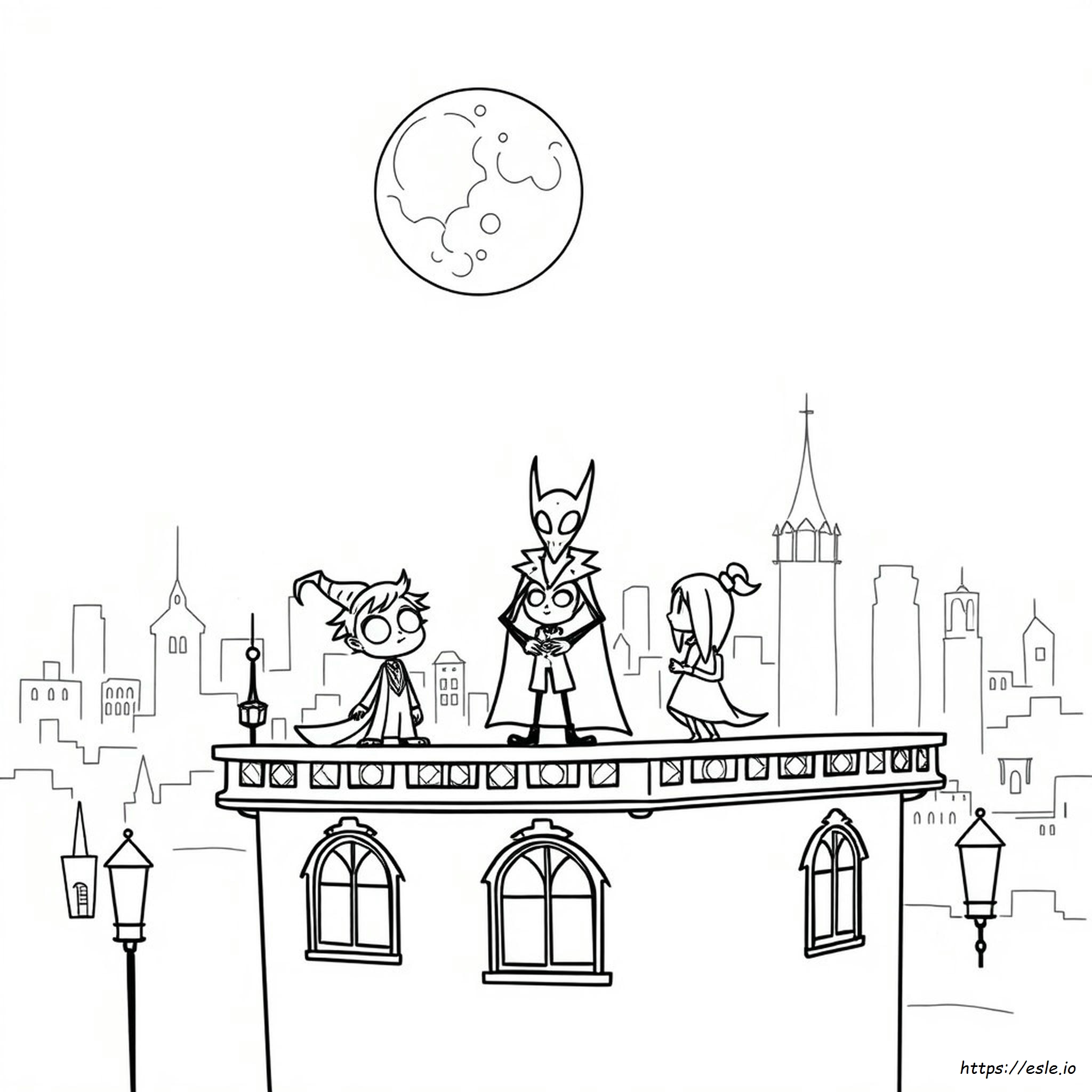 Hazbin Hotel Colouring
