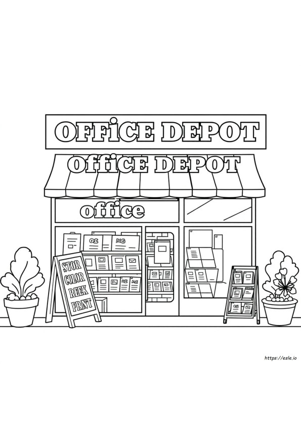Tulosta Värityskuvat Office Depot