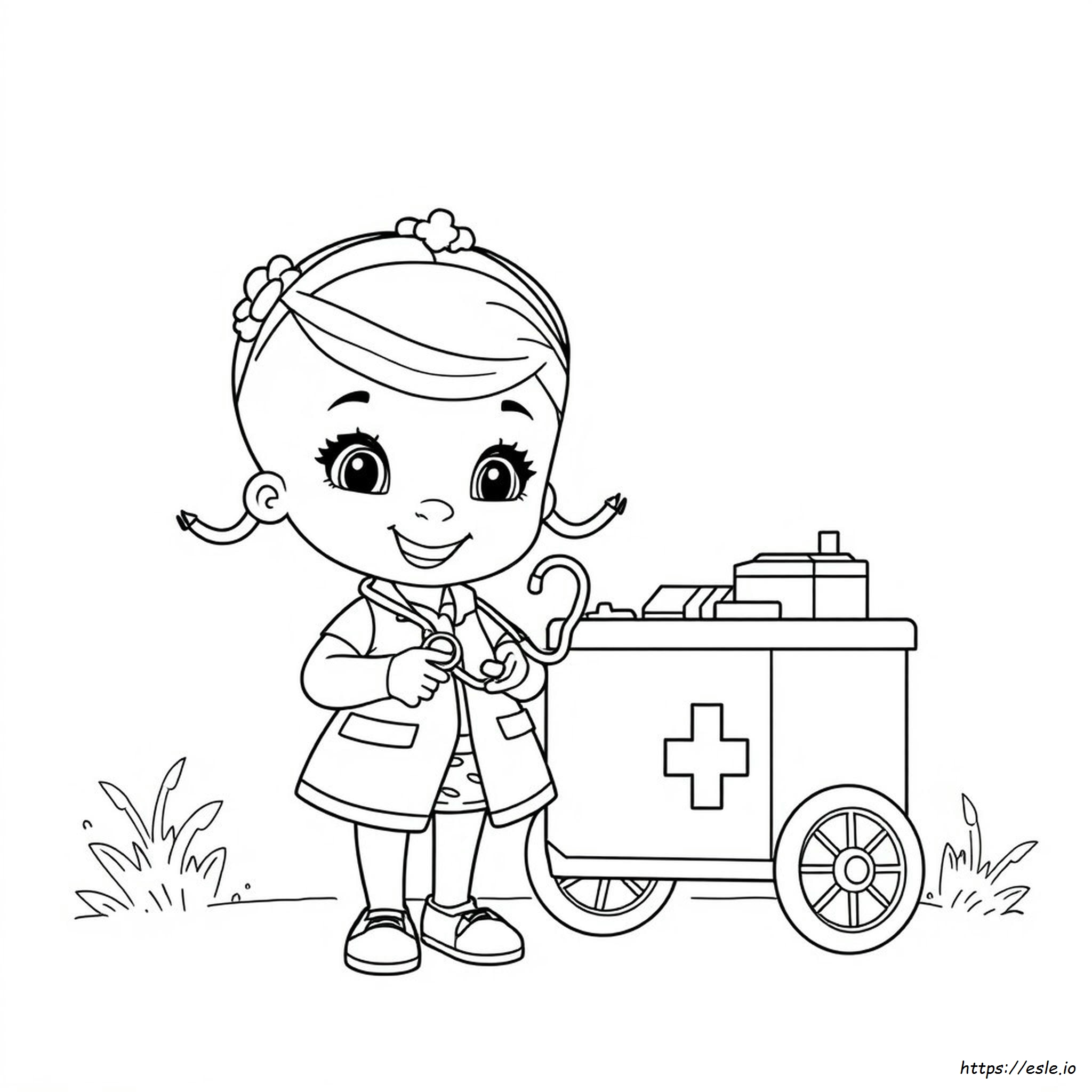 Dottoressa Peluche: Disegni Da Colorare Gratis