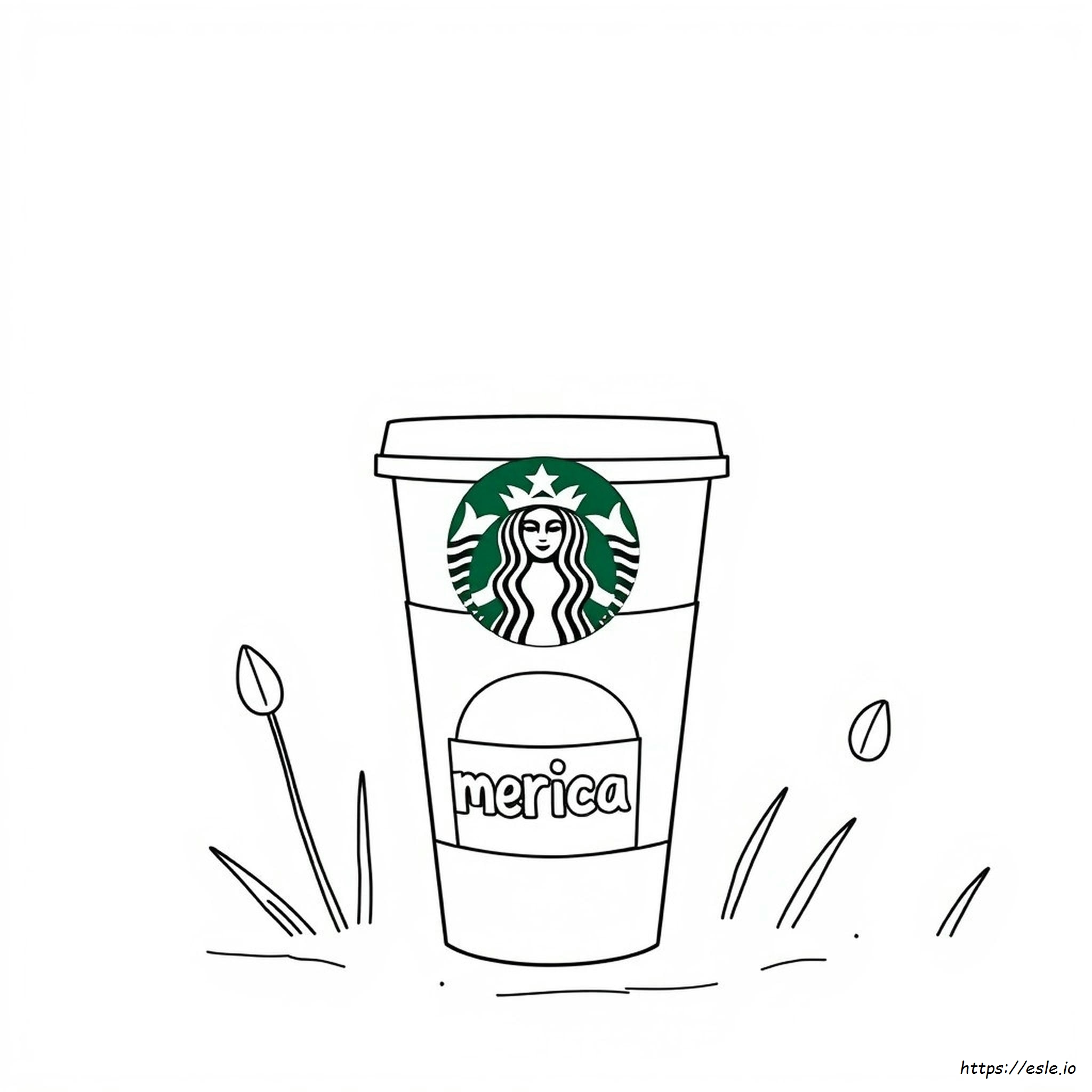 Starbucks Renk Kodu Boyama Sayfası