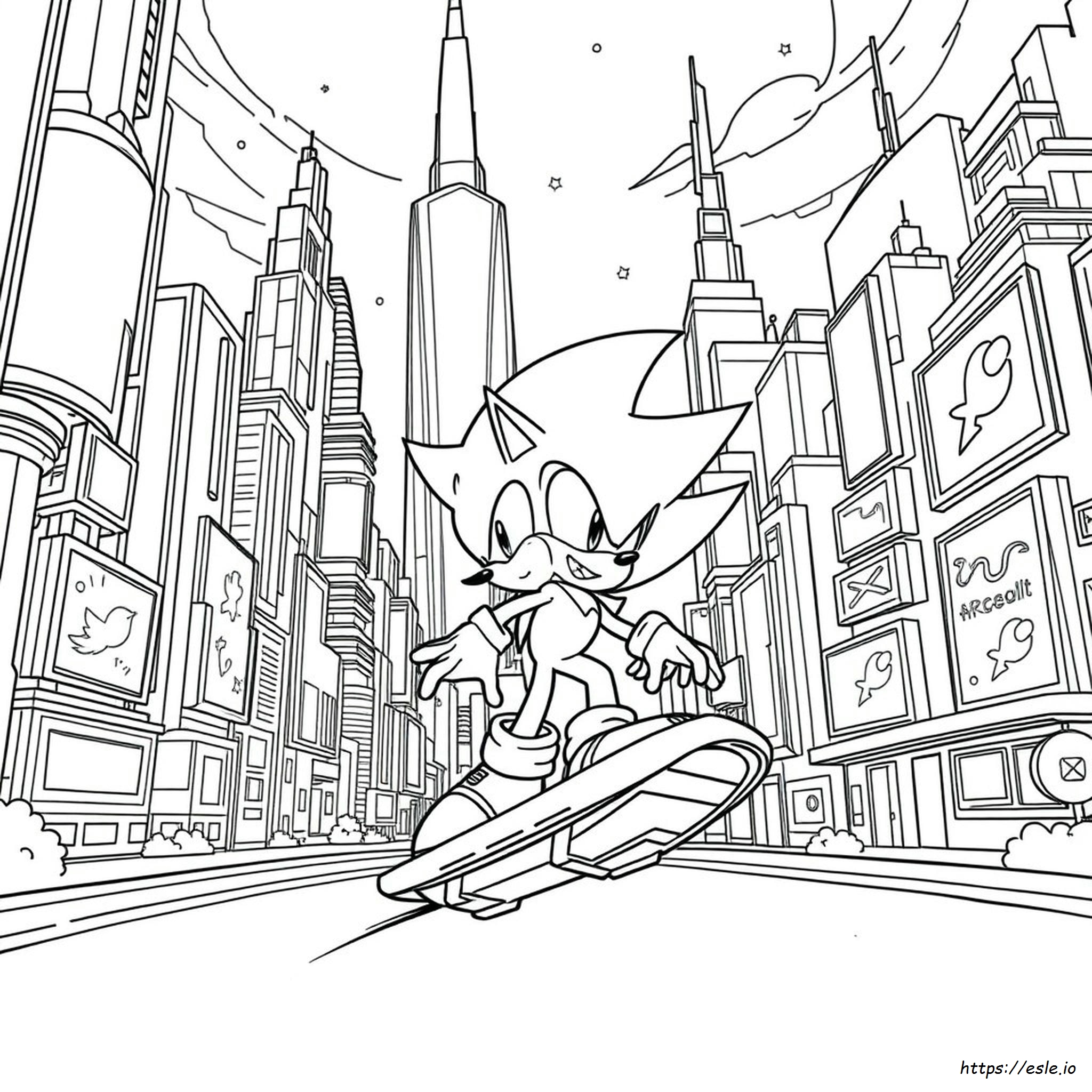 Disegni Da Colorare Sonic Prime