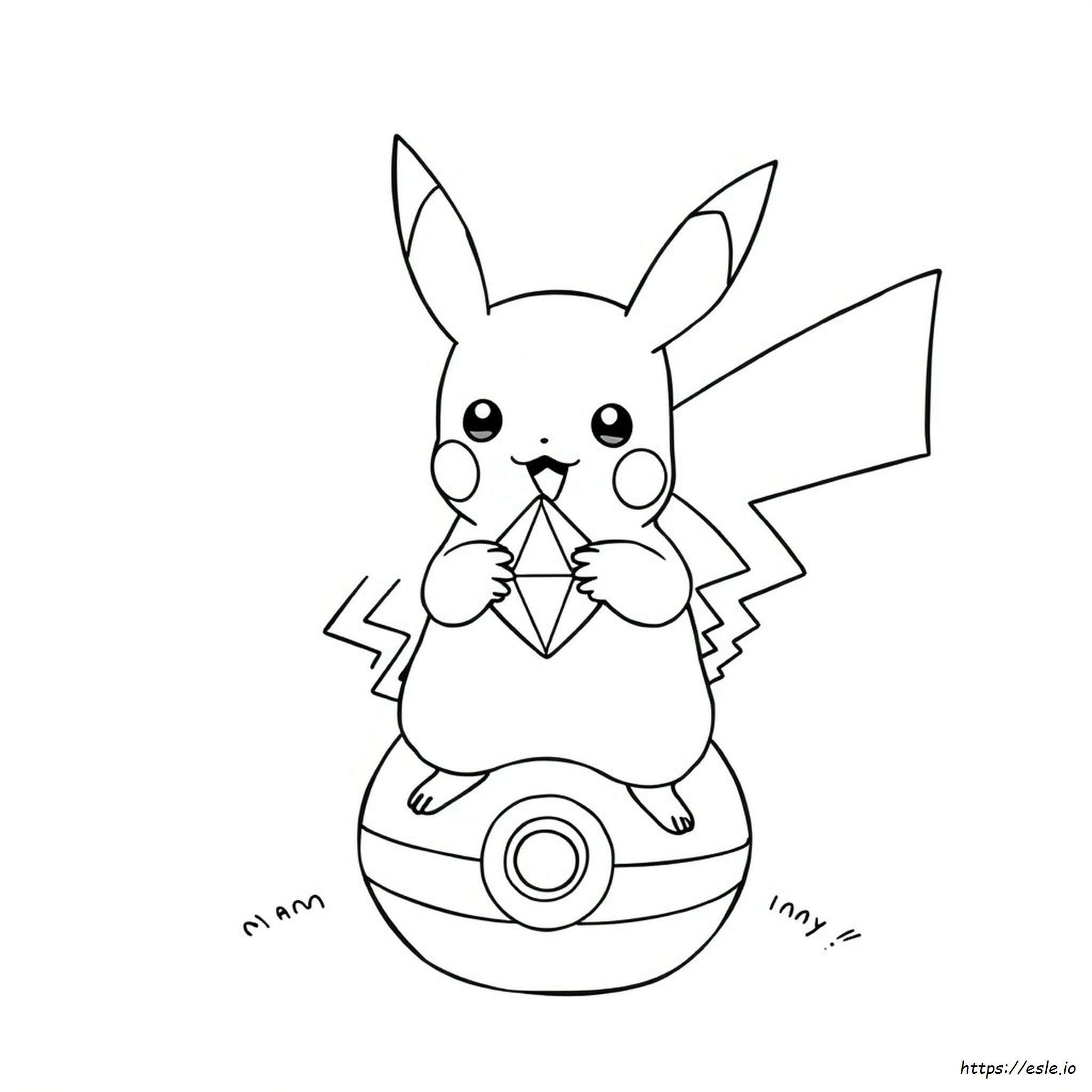 Mega Pokemon Card Coloring Pages