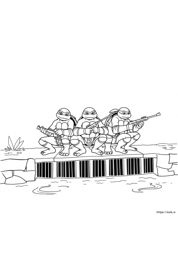 Tmnt Da Colorare
