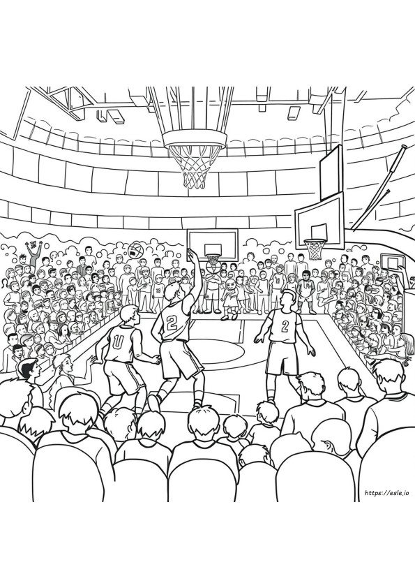 Coloriages March Madness