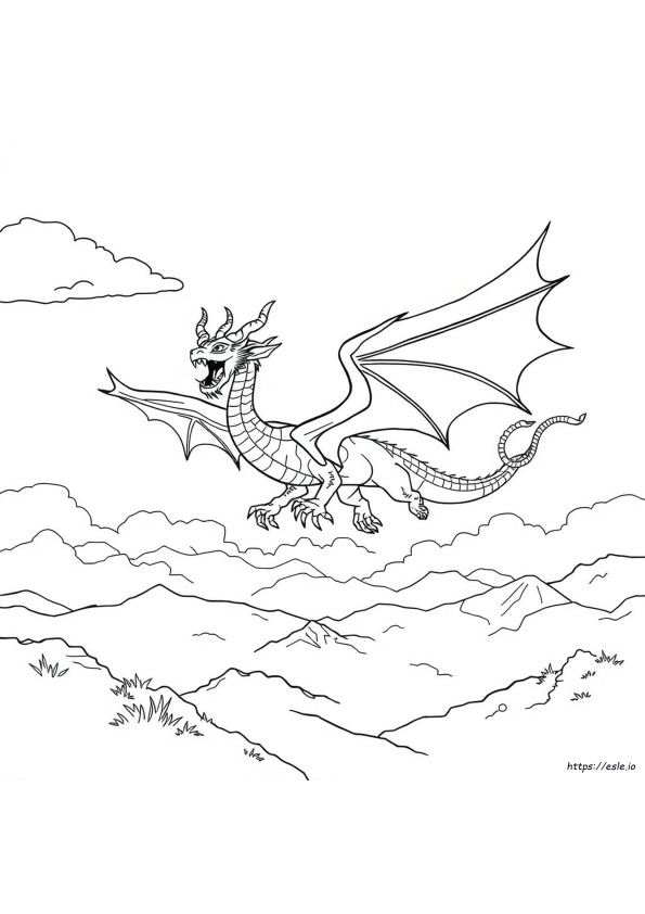 Tiamat Da Colorare