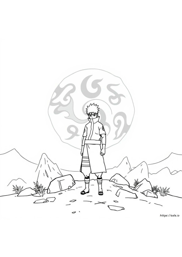 Printable Obito Coloring Pages