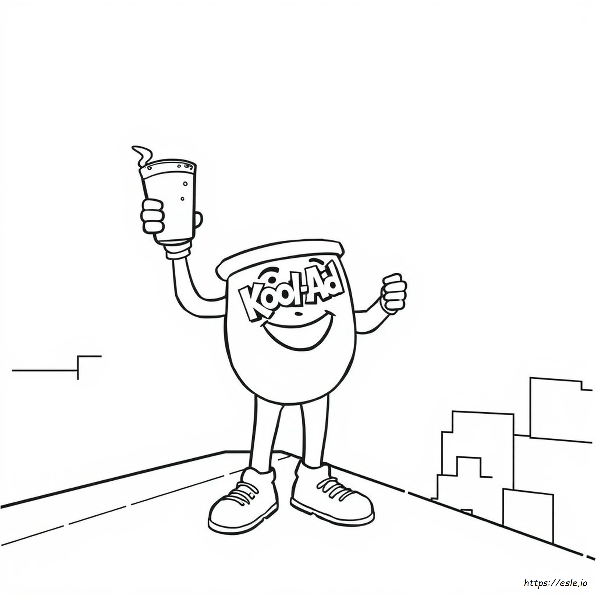 Printable Kool Aid Man Coloring Pages