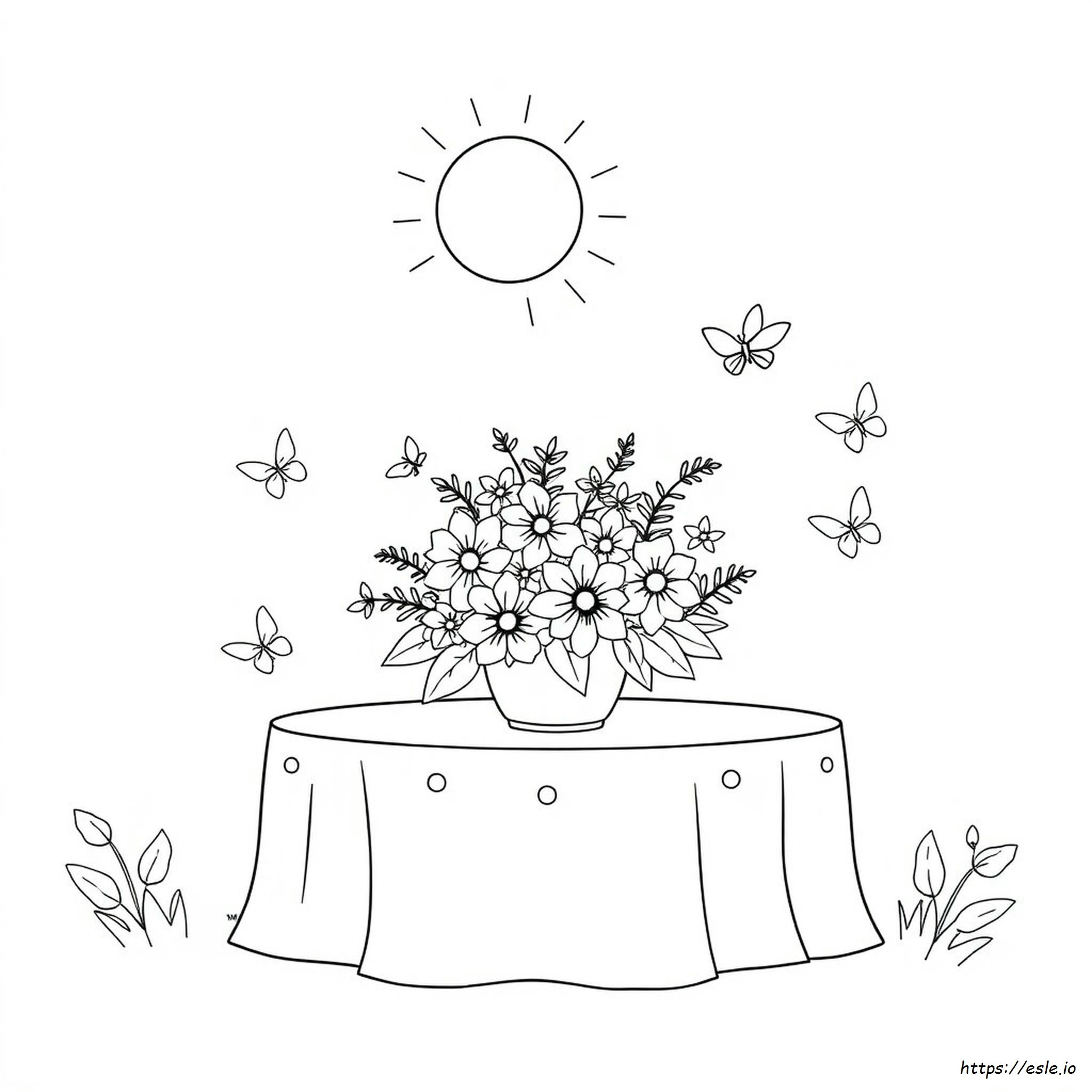 Páginas Para Colorear De Dibujos De Flores Para Pintar En Tela Y Manteles