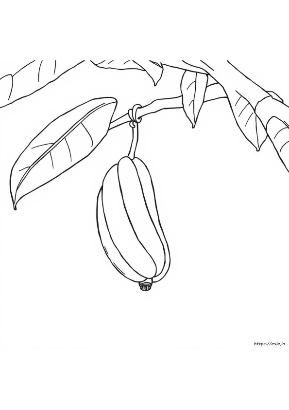 Banana Pic For Colouring