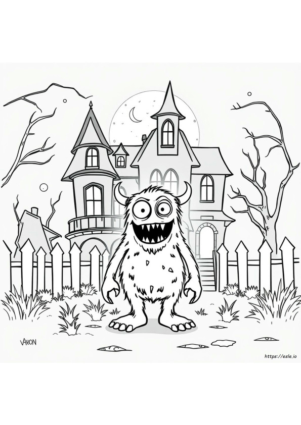 Colour Monster Colouring